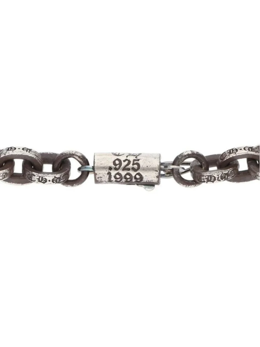Chrome Hearts Paper Chain 20 Silver Necklace